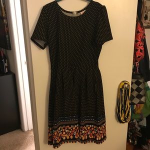 3x Lularoe dipped Amelia - EUC